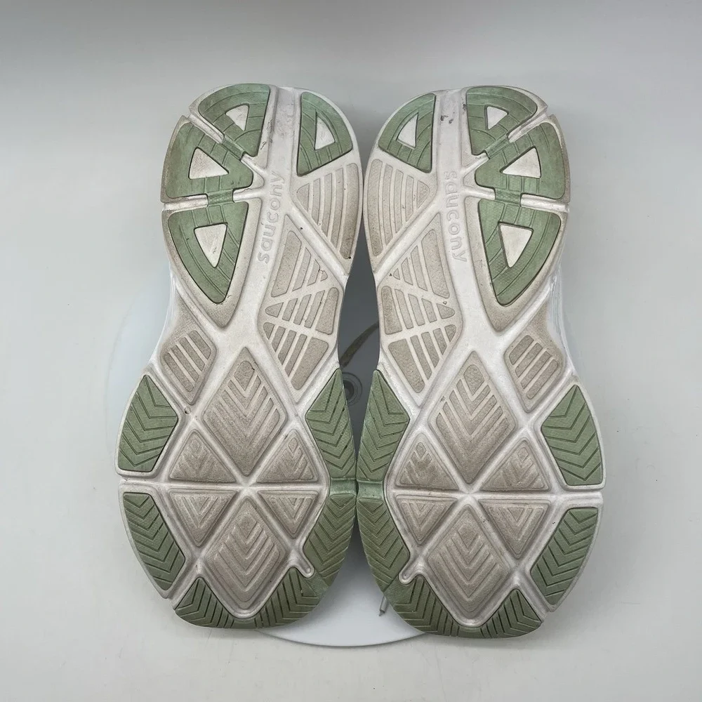 Saucony Sneakers Womens 10.5 Guide 17 S10936-220 White‎ Running Athletic Shoes